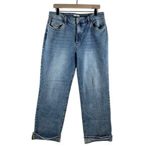 STS Blue Women’s Raya High Rise Straight Leg Jeans – Size 32 (14) – Classic Blue